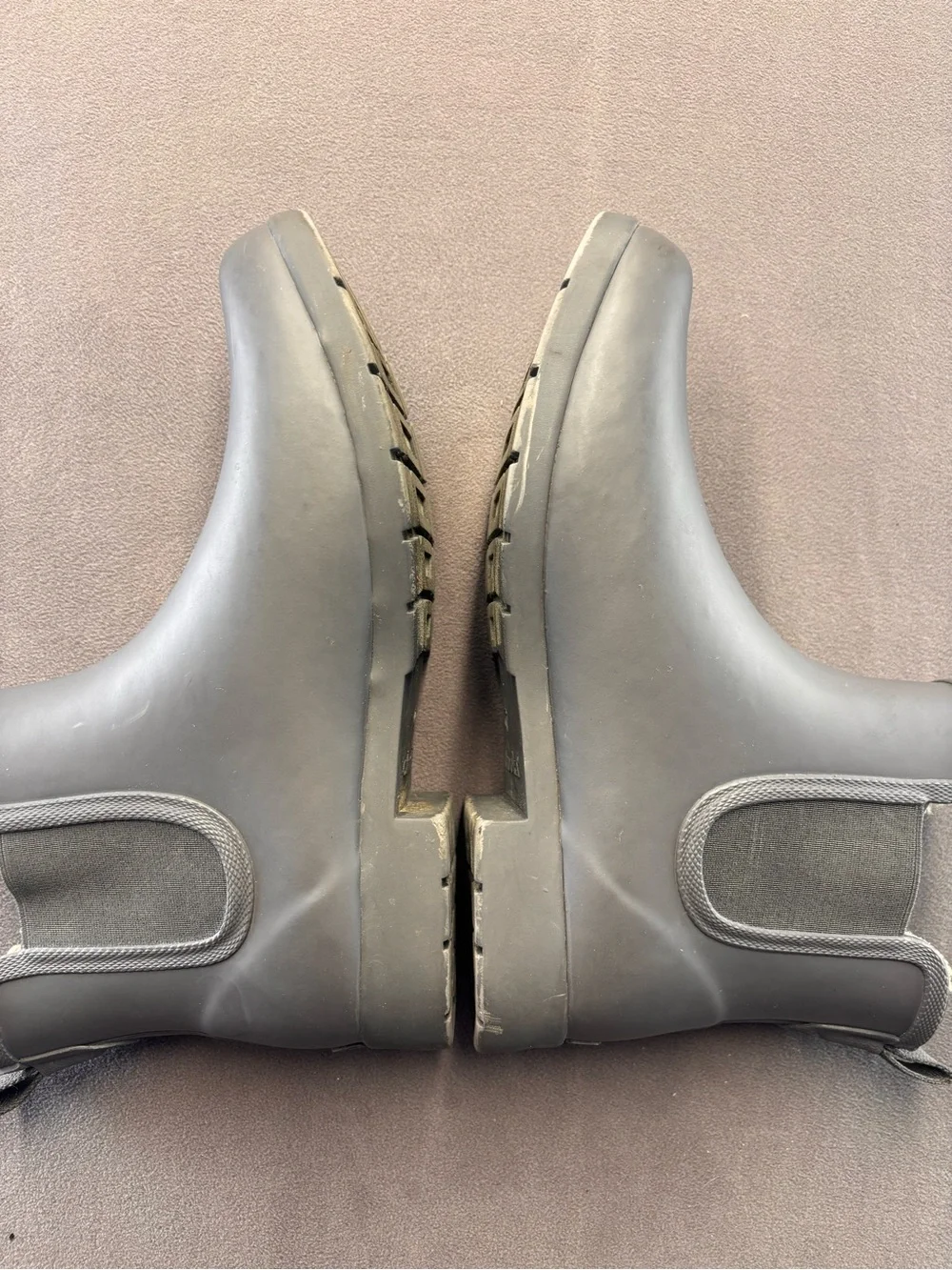 Chooka Delridge Faux Fur Chelsea Rain Boots